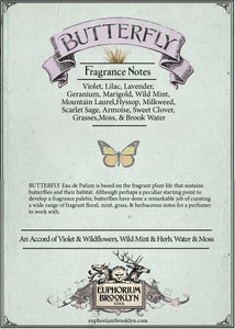 BUTTERFLY Notecard & 2ML Sprayer Set